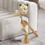 Table d'appoint Figurine Peacock Art Deco Gold