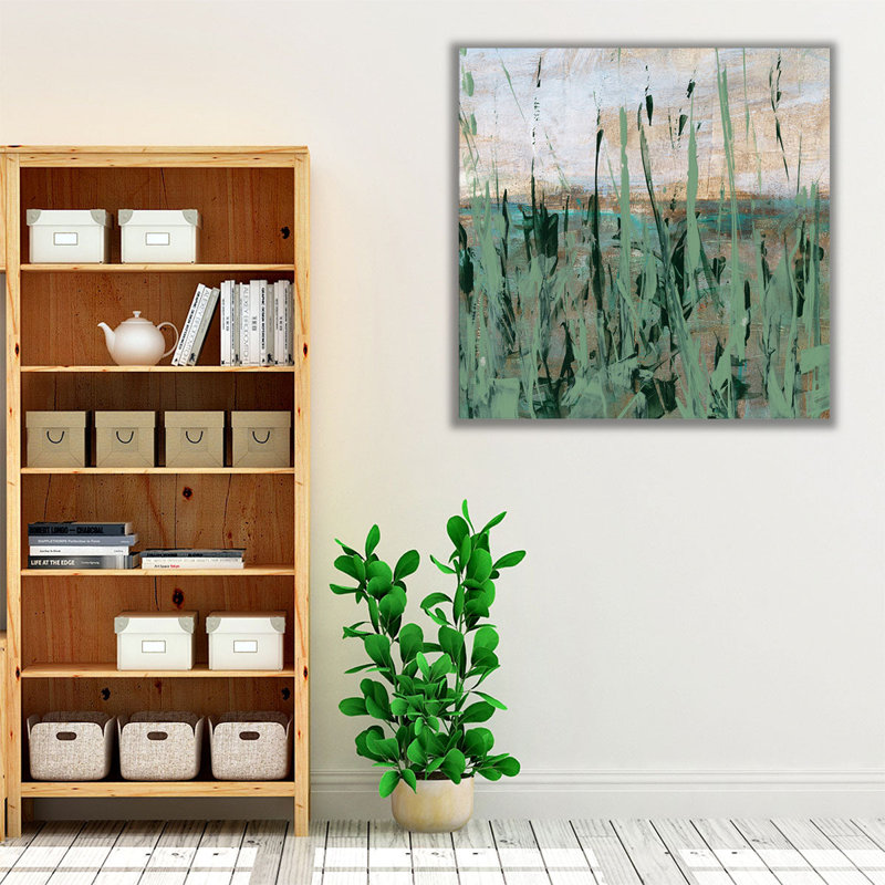 «Through the Grass I», reproduction d'art sur toile, H 20 po x l 20 po