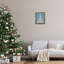«Coastal Christmas Seashell Tree», art mural sur toile flottante, design par Darlene Seale-876815929-876815928