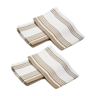 Ensemble de serviettes de cuisine 100% coton 12 pièces Deanjelo 16 po x 28 po