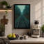 Rails Through Winter Forest Scandinavian - Wrapped Canvas-278814574-278814561