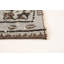 Tapis décoratif en laine gris noué à la main en laine de conception unique 5 pi 1 po x 8 pi 6 po Dhru