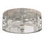 Luminaire encastré 2 lumières en verre martelé rouillé Eliseo E26