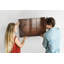 Old Wood Magnetic Dry Erase Board