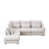 Tissu beige est en rupture de stock