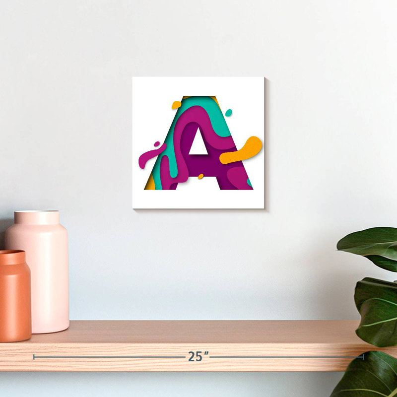 Tergel Fun A Letter, 10" H x 10" W
