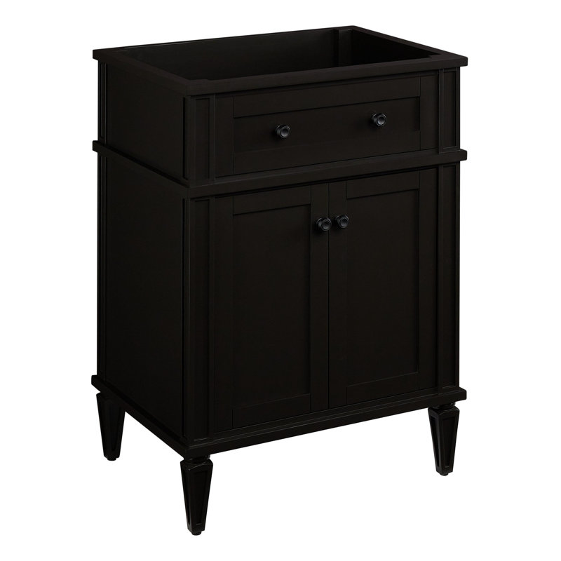 24" Elmdale Vanity - Charcoal Black - Vanity Cabinet Only