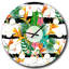 Horloge murale rétro Mid-Century-40743573