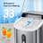 Nugget Countertop Ice Maker With Soft Chewable Ice, Automatic 34S In 24 Hours, Pebble Portable Ice Machine With Ice Scoop, Self-Cleaning, One-Click Operation, For Kitchen,Office-88551928