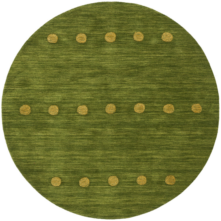 Pixley Hand Loomed Wool Polka Dots Rug