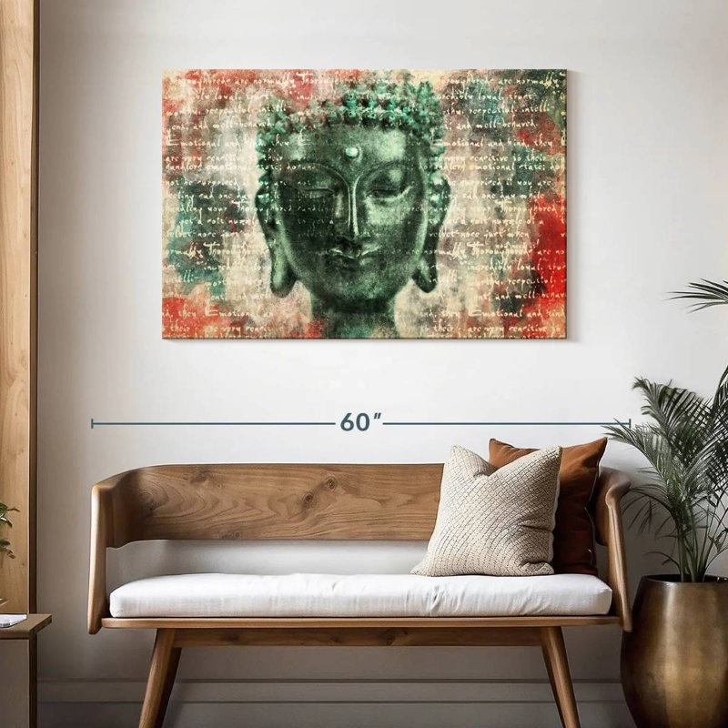 Bouddha zen Leisha, H 30 po x l 45 po