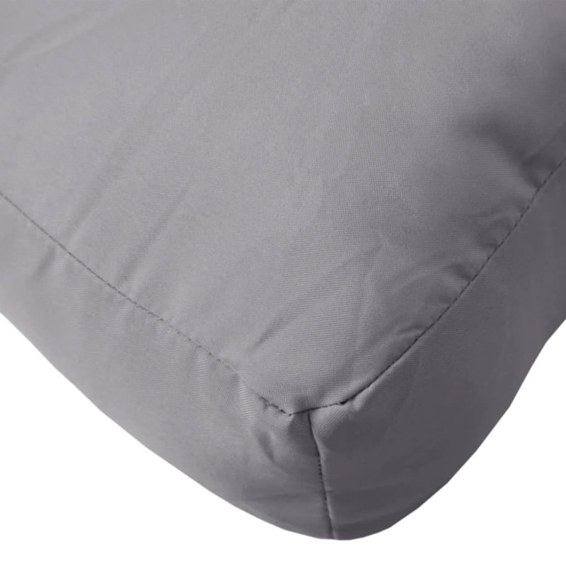 Fardeen Outdoor Seat Cushion, Gray, 22.8" L x 22.8" W x 4" D