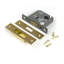 Polished Chrome 3" Euro Profile Dead Lock-111909979