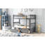 Lit superposé simple au-dessus de simple avec tiroirs, lits convertibles-1083135656-1083135657