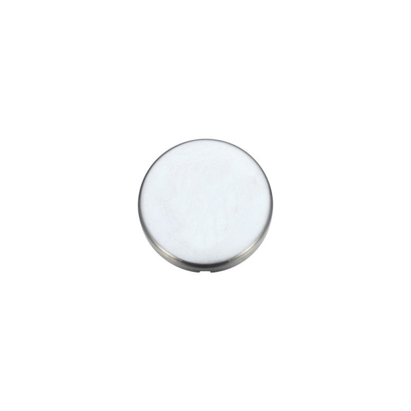 Blank Profile Escutcheon Rose, Satin Chrome