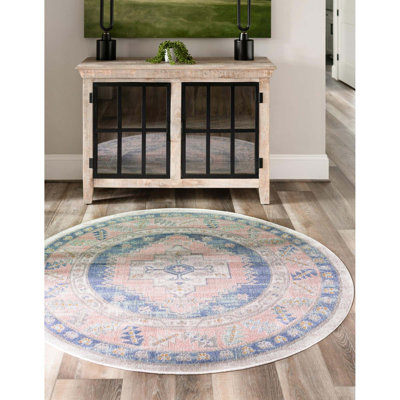 Tapis oriental bleu Shauntrelle