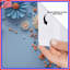 Rideau de douche en papier fleurs-326995700