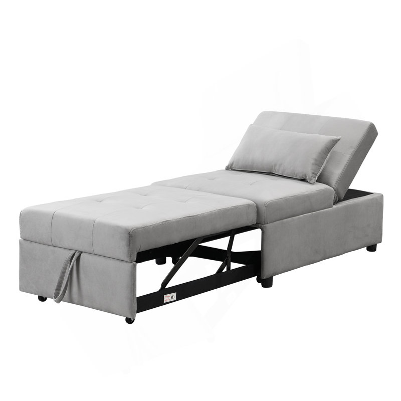Versatile Folding Ottoman Sofa Bed For Multiple Scenarios And Space-Saving Needs.