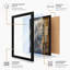 Tiger in Geometry Modern - Framed Print-1039670175-1039670173