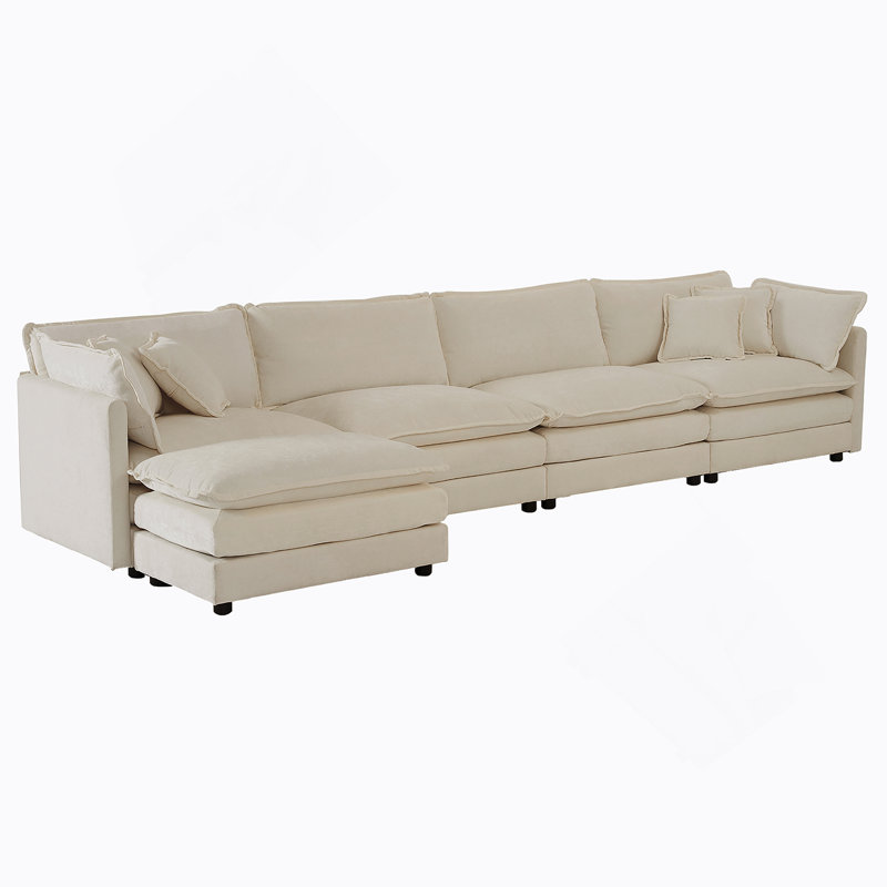 Canapé modulaire convertible polyvalent pour le salon, améliorant le confort et le style