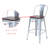 Rosenberry Counter Stool with Metal Frame-594290145-594290150