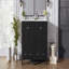 Meuble-lavabo de 48 pouces avec lavabo encastré intégré, armoire de rangement, portes à fermeture en douceur, tiroir divisé et tablette à double couche pour un rangement polyvalent-358860610