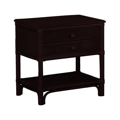 Summer Retreat 2 - Drawer Rattan Nightstand