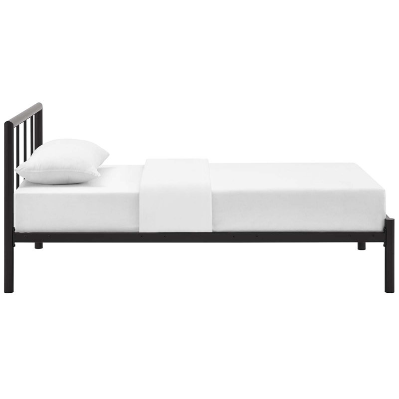 Modway Gwen Full Bed Frame, Brown, Twin