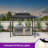 Aluminum Hardtop Grill Gazebo with Lighted-111480740-111480739