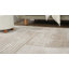 Tapis géométrique beige / crème en polypropylène tissé à la machine Rectangle Jacomine-2098556277