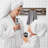 Wall Mounted Wooden Rustic Farmhouse Towel Rack-85637357
