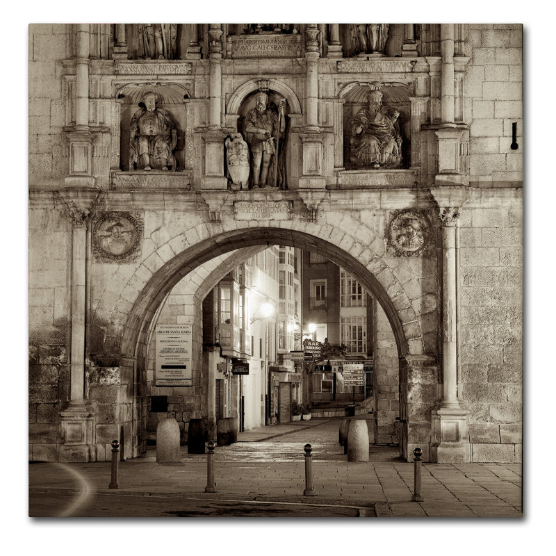Alan Blaustein «Burgos I», reproduction de photo sur toile tendue, H 35 po x l 35 po x P 2 po