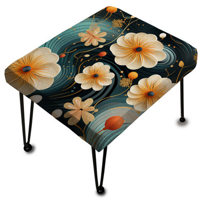 Motif botanique beige et beige Dreamy