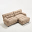 Canapé modulaire avec assise profonde et repose-pieds-1861995810