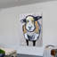 Grinning Sheep 1 Piece Wrapped Canvas Painting-52998269