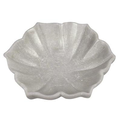 Dona Carved Bowl, Marble