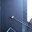 Armoire poubelle bleue à double basculement 20 gallons, conception cachée pour éloigner les animaux de compagnie, avec plateau de table et tiroirs de rangement imperméables pour économiser de l'espace