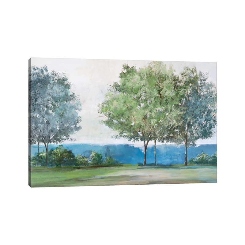 Calming View by Isabelle Z - Painting on Canvas, Wrapped Canvas, 20.32 cm H x 30.48 cm W