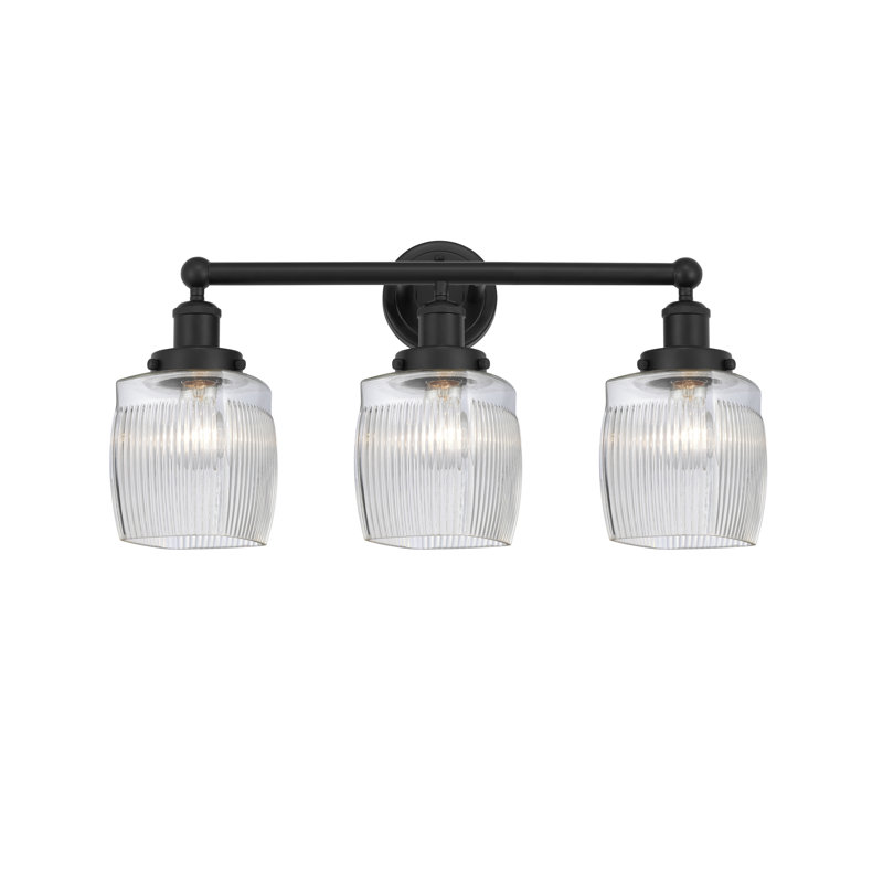 Keenan 3 - Light Dimmable Vanity Light, Matte Black