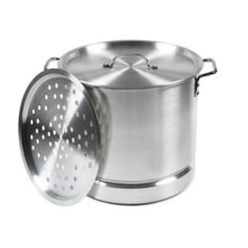 Pot de fleurs en aluminium avec couvercle imusa 32 qt.