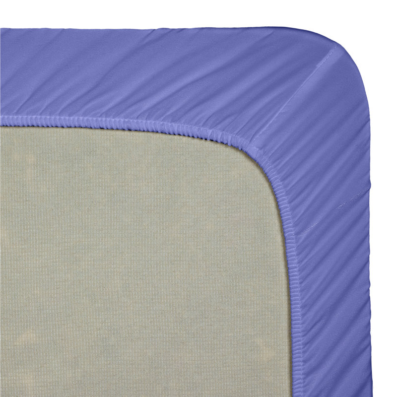 Drap-housse simple de couleur unie Premier., Bleu royal, Simple