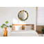Huldar Glass Flat Wall Mirror