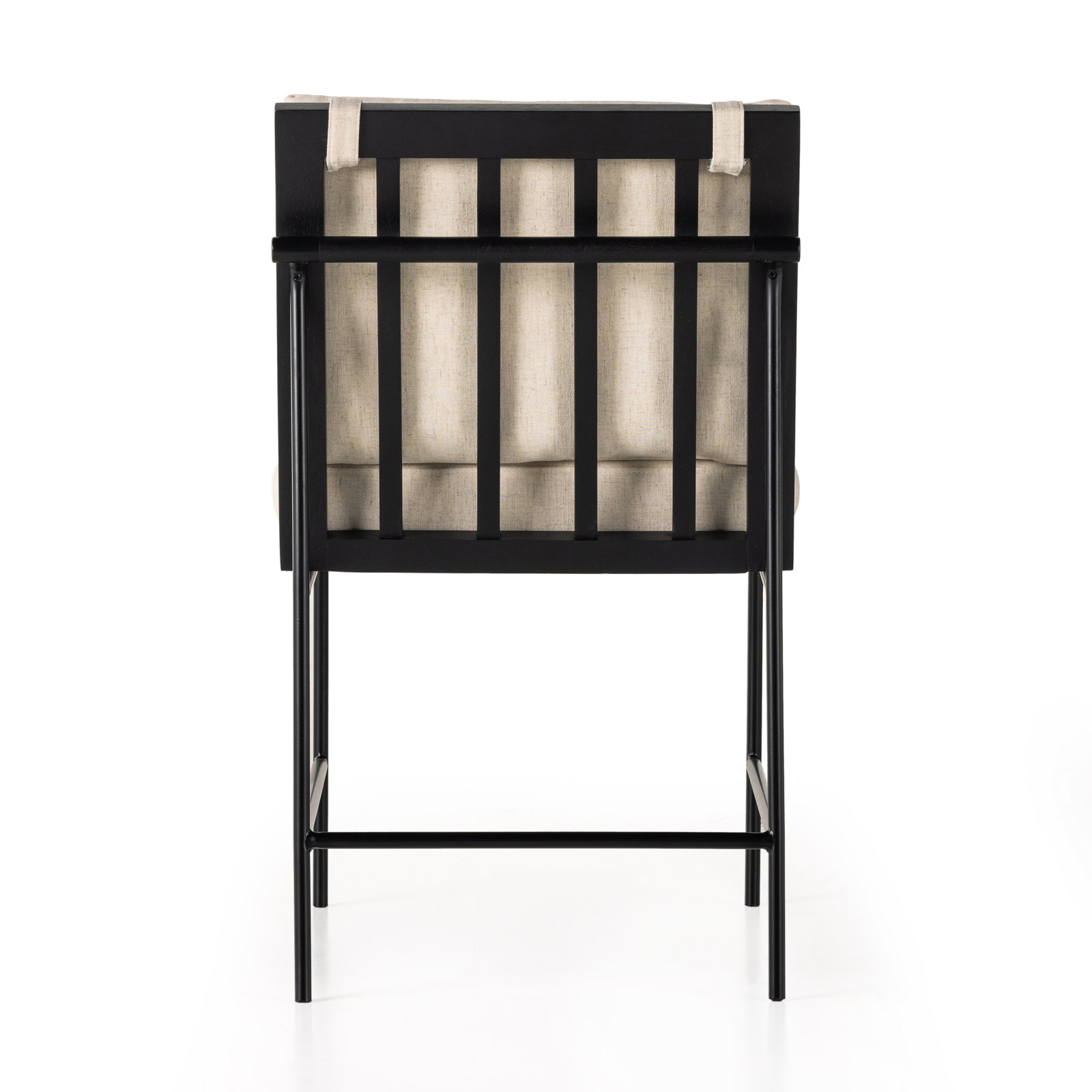 Julep Oak Dining Chair, Saville Flax/Brushed Ebony