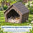  22.81"H Resin Catio – Pet House Combining Cozy Shelter with Litter Box Enclosure-756065182