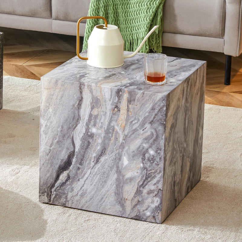 Rehaussez votre espace de vie avec cette table basse moderne en panneau de fibres à densité moyenne