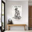Woman Sculpture Contemporary Elegant Modern Wall Art Print 1 Piece Wrapped Canvas Wall Art-619674578