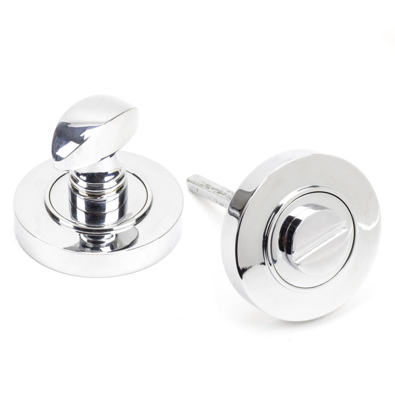 Thumbturn Rosette, Polished Chrome