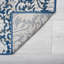 Tapis damassé bleu foncé Dania-947807080