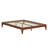 Solid Dry Bamboo Wood Platform Bed Frame-55753105