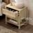 Wooden Nightstand With 2-Drawer And Shelf-2146270598